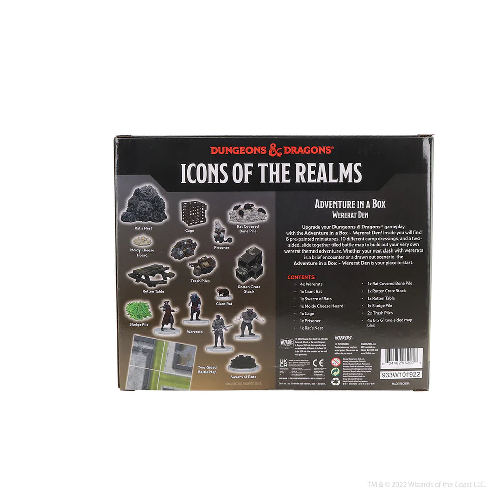 Wizkids - D&D - Icons of the Realms - Adventure in a Box - Wererat Den