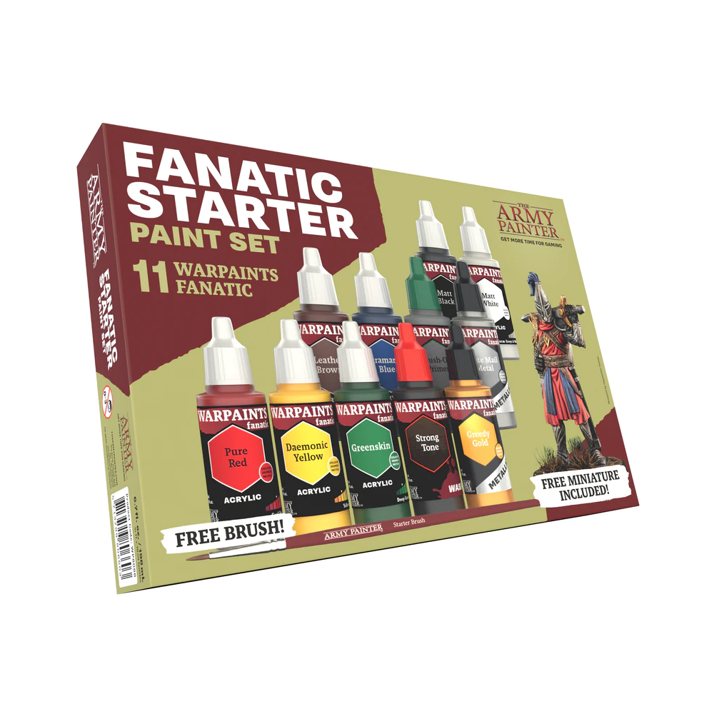 [The Army Painter] Warpaints Fanatic - Starter Paint Set