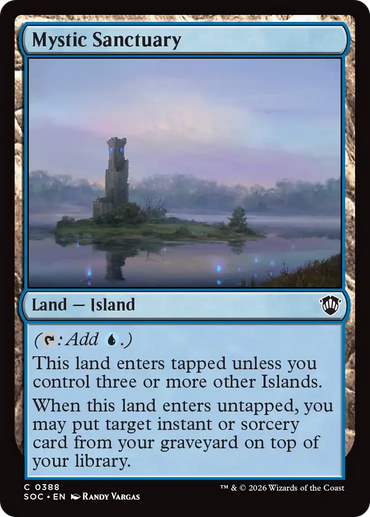 Mystic Sanctuary [Secrets of Strixhaven Commander]