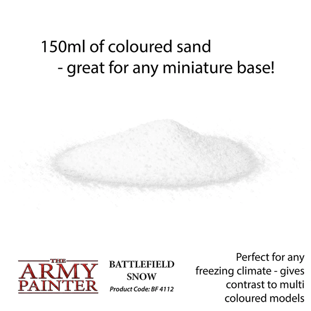 [The Army Painter] Battlefield Basing - Snow