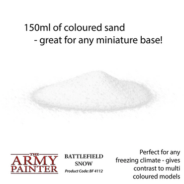 [The Army Painter] Battlefield Basing - Snow