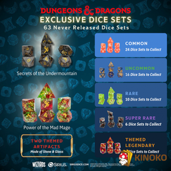 Sirius Dice - D&D Undermountain Treasure Packs: Waterdeep Collection