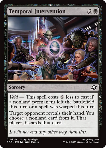 Temporal Intervention [Edge of Eternities]