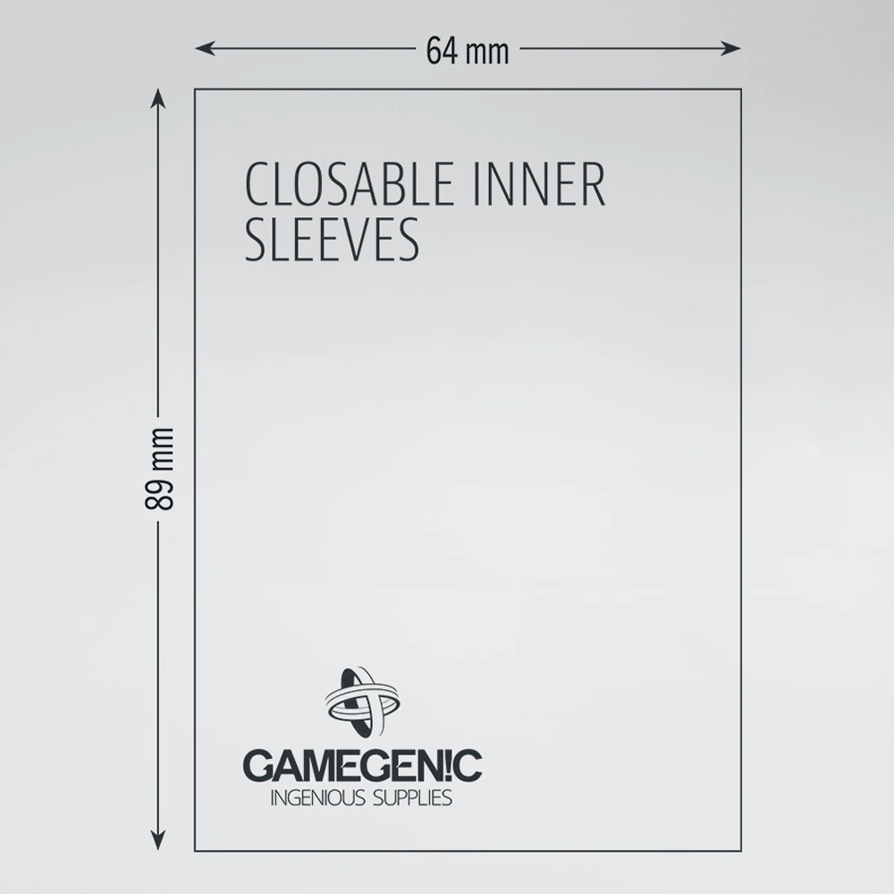 Gamegenic - Closable Inner Sleeves