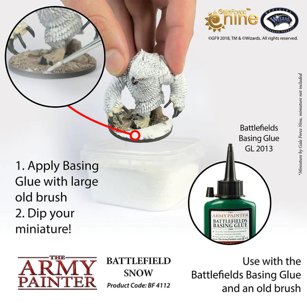 [The Army Painter] Battlefield Basing - Snow
