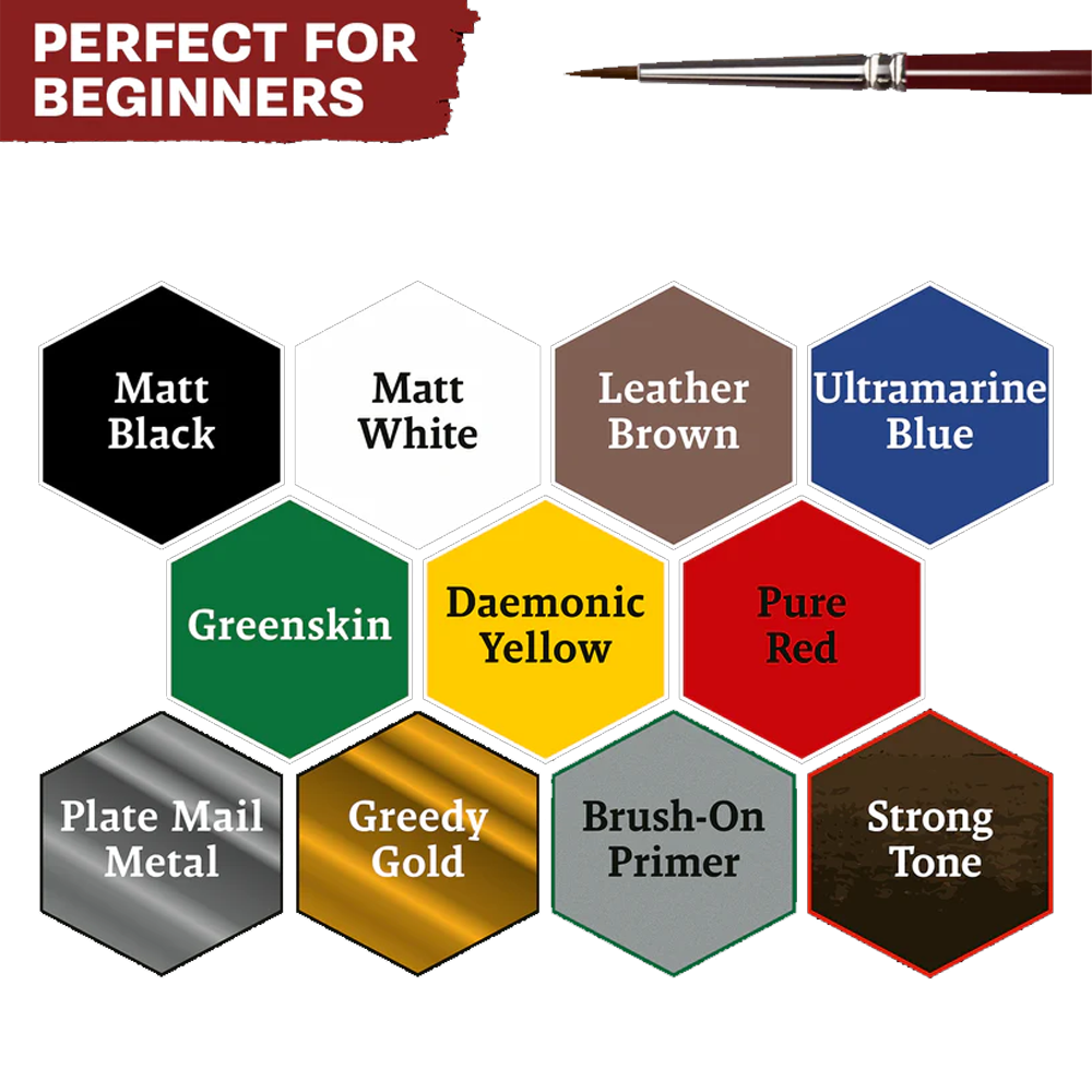 [The Army Painter] Warpaints Fanatic - Starter Paint Set