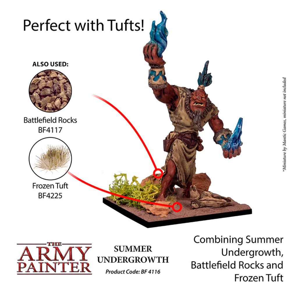 [The Army Painter] Battlefield Basing - Summer Undergrowth