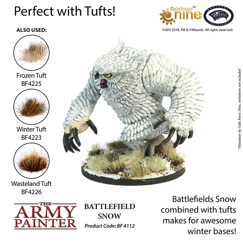 [The Army Painter] Battlefield Basing - Snow