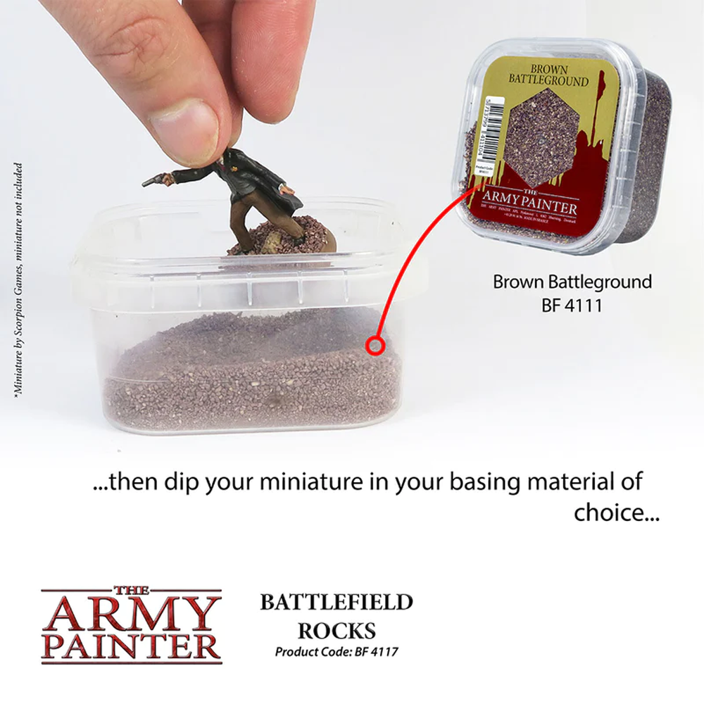 [The Army Painter] Battlefield Basing - Battlefield Rocks