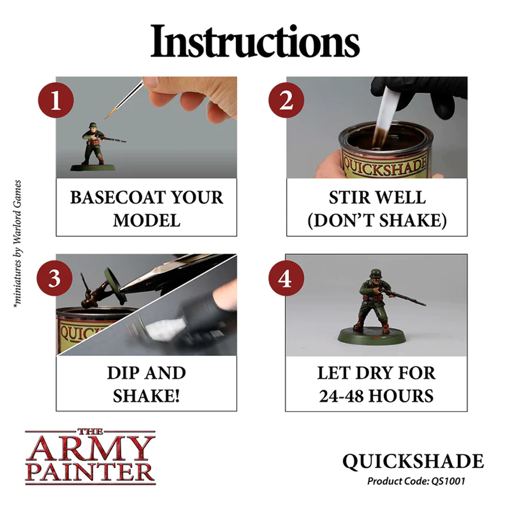 [The Army Painter] Quick Shade - Strong Tone
