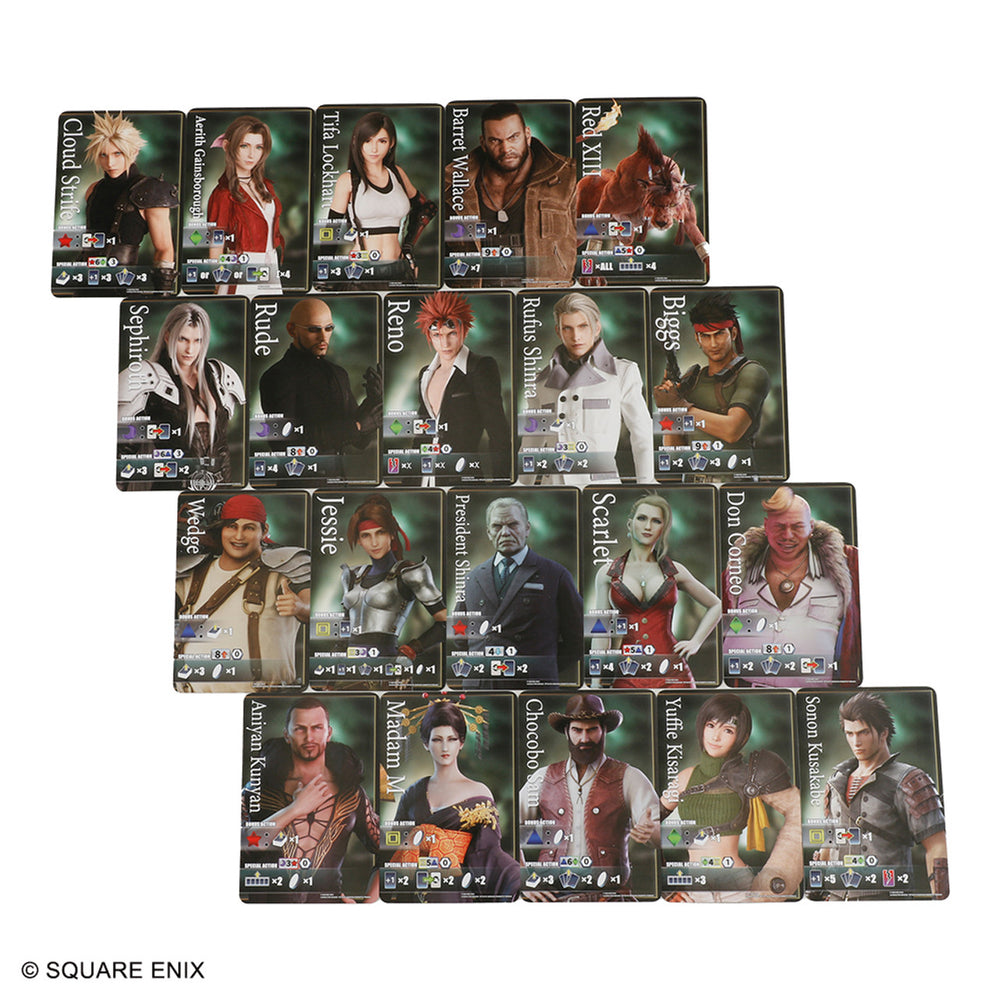 Final Fantasy VII Remake - Board Game : Materia Hunter