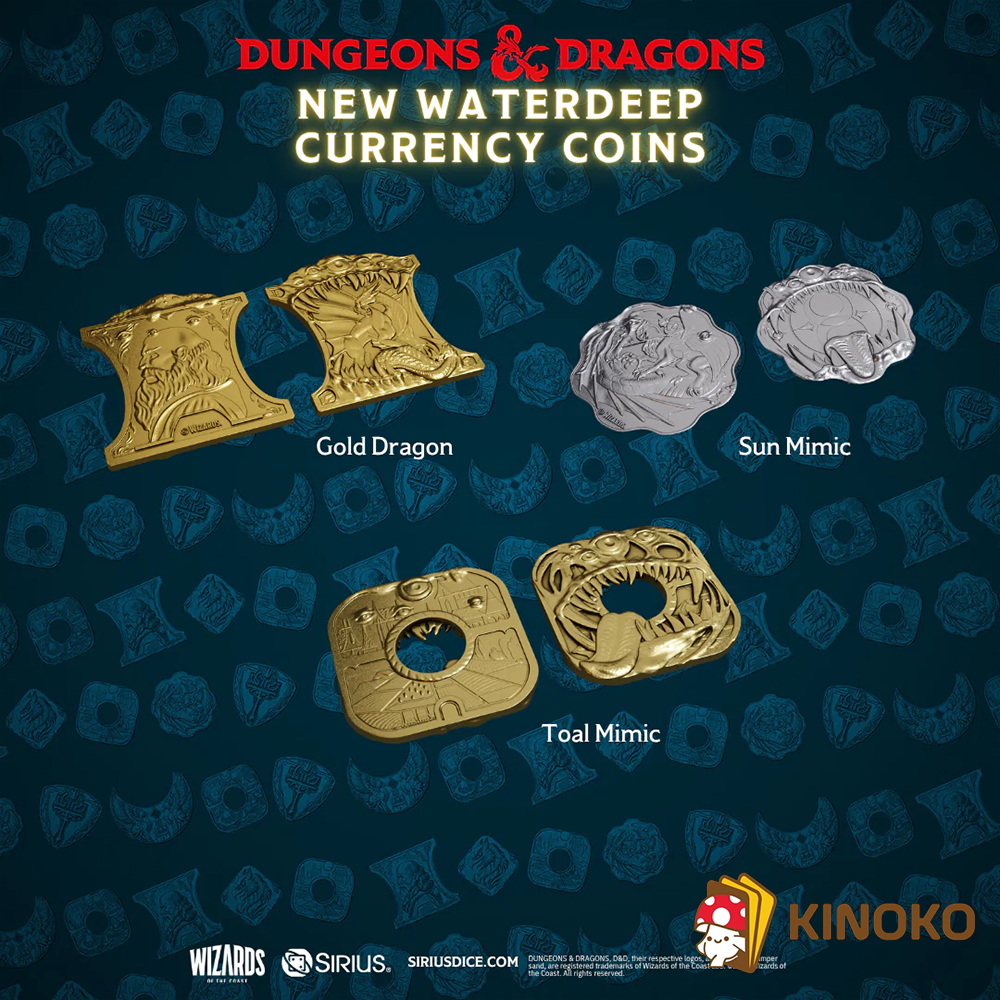 Sirius Dice - D&D Undermountain Treasure Packs: Waterdeep Collection