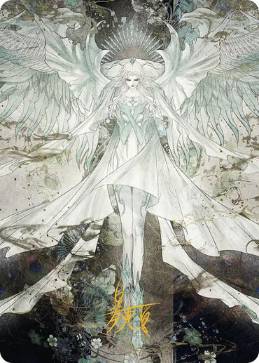 Hydaelyn, the Mothercrystal Art Card (Gold-Stamped Signature) [FINAL FANTASY Art Series]