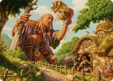 Curious Colossus Art Card [Lorwyn Eclipsed Art Series]