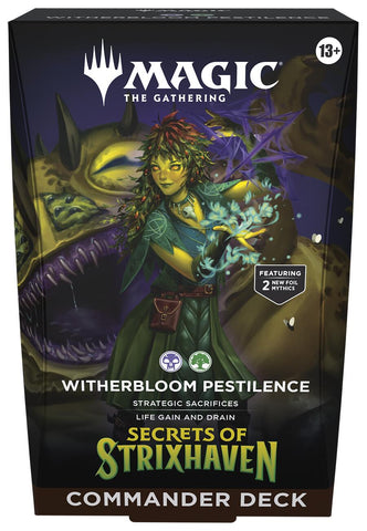 Secrets of Strixhaven Commander Deck - Witherbloom Pestilence