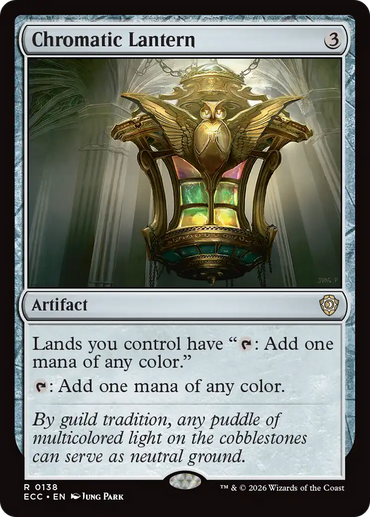 Chromatic Lantern [Lorwyn Eclipsed Commander]