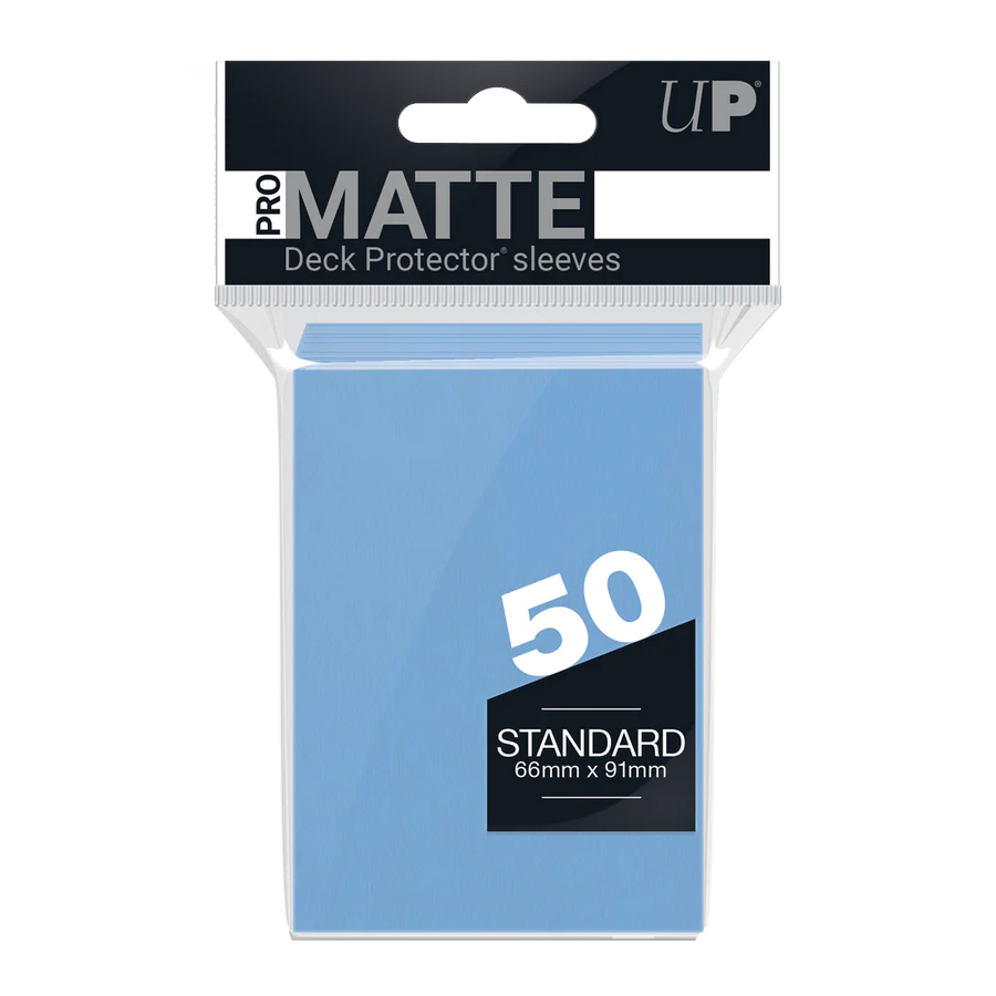 Ultra Pro - Matte Deck Protector Sleeves Standard Size (Pack of 50)
