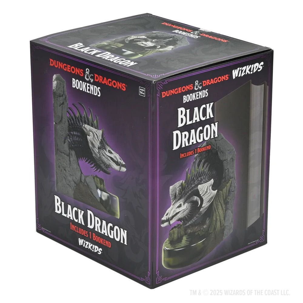 Wizkids - D&D - Bookends - Black Dragon