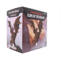 Wizkids - D&D - Icons of the Realms - Adult Copper Dragon Premium Figure