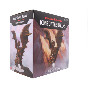 Wizkids - D&D - Icons of the Realms - Adult Copper Dragon Premium Figure