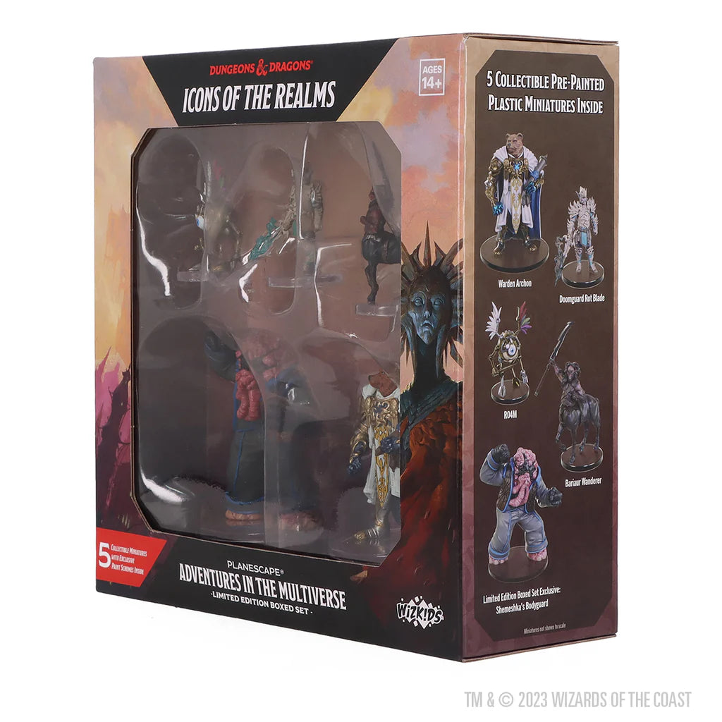 Wizkids - D&D - Icons of the Realms - Planescape Adventures in the Multiverse Limited Edition Boxed Set