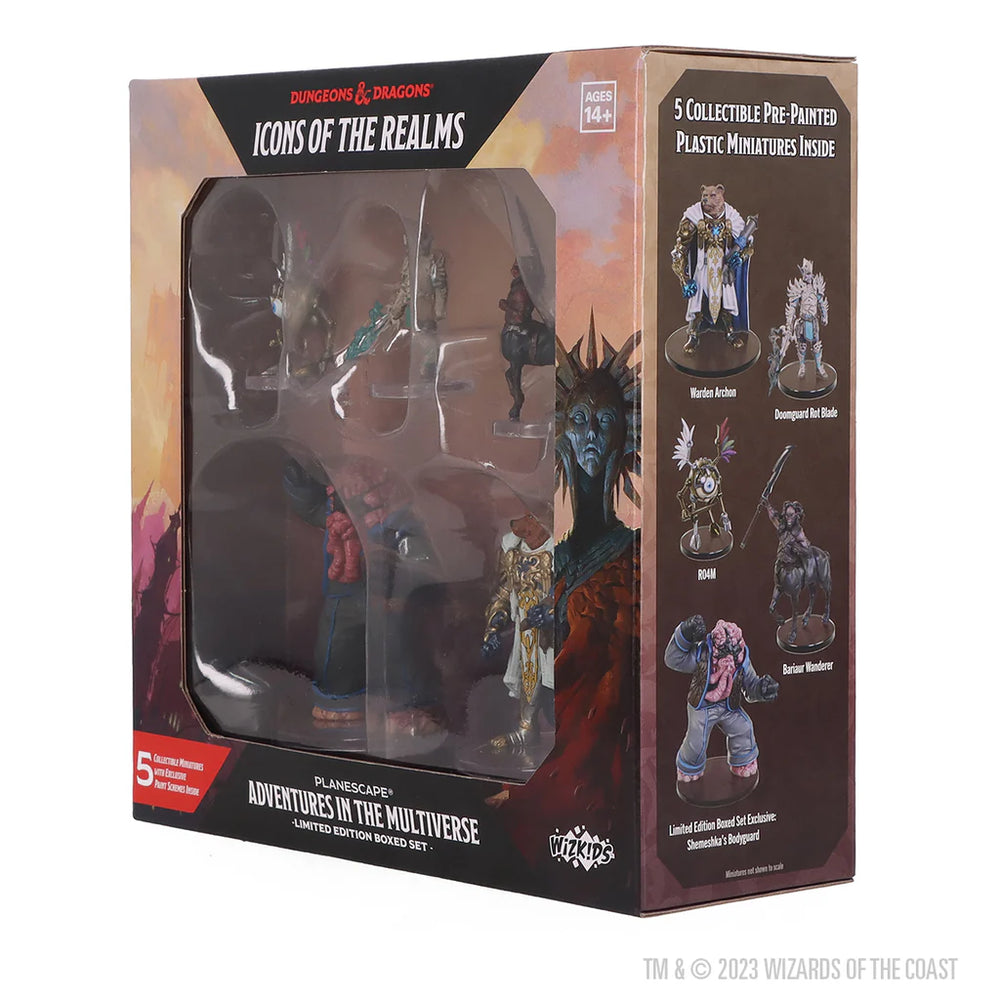 Wizkids - D&D - Icons of the Realms - Planescape Adventures in the Multiverse Limited Edition Boxed Set