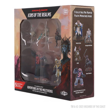 Wizkids - D&D - Icons of the Realms - Planescape Adventures in the Multiverse Limited Edition Boxed Set