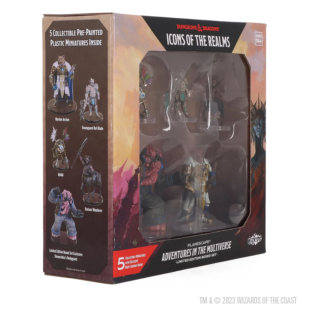 Wizkids - D&D - Icons of the Realms - Planescape Adventures in the Multiverse Limited Edition Boxed Set