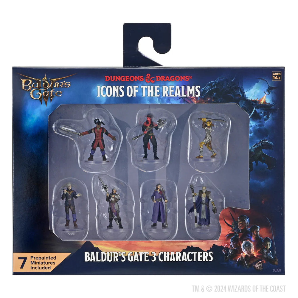 Wizkids - D&D - Icons of the Realms - Baldur's Gate 3 Characters