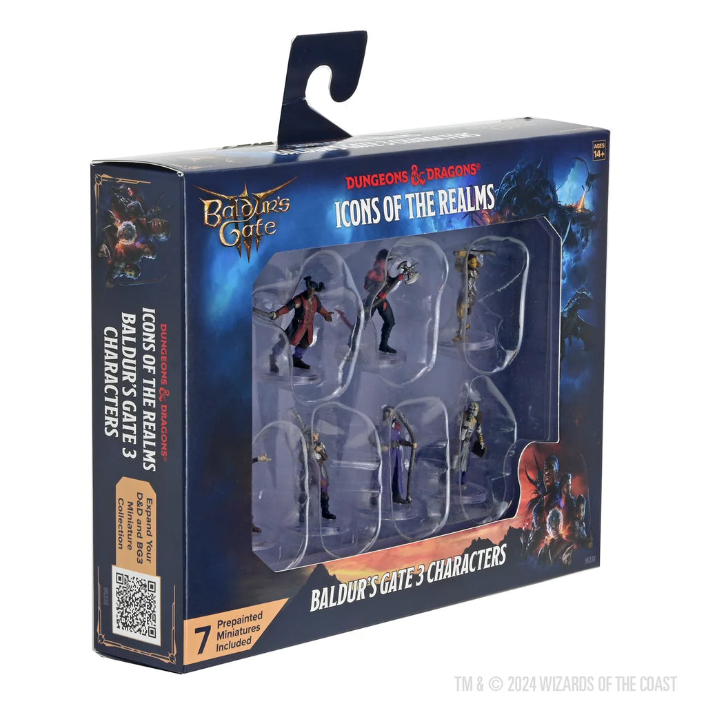 Wizkids - D&D - Icons of the Realms - Baldur's Gate 3 Characters