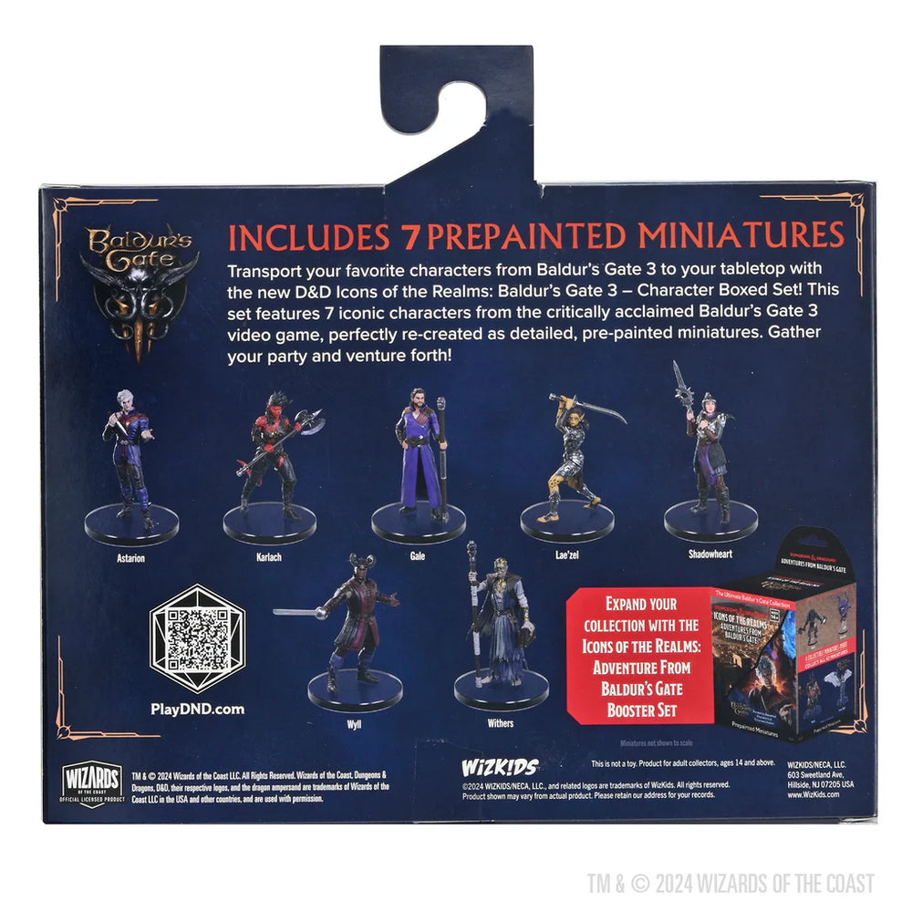 Wizkids - D&D - Icons of the Realms - Baldur's Gate 3 Characters