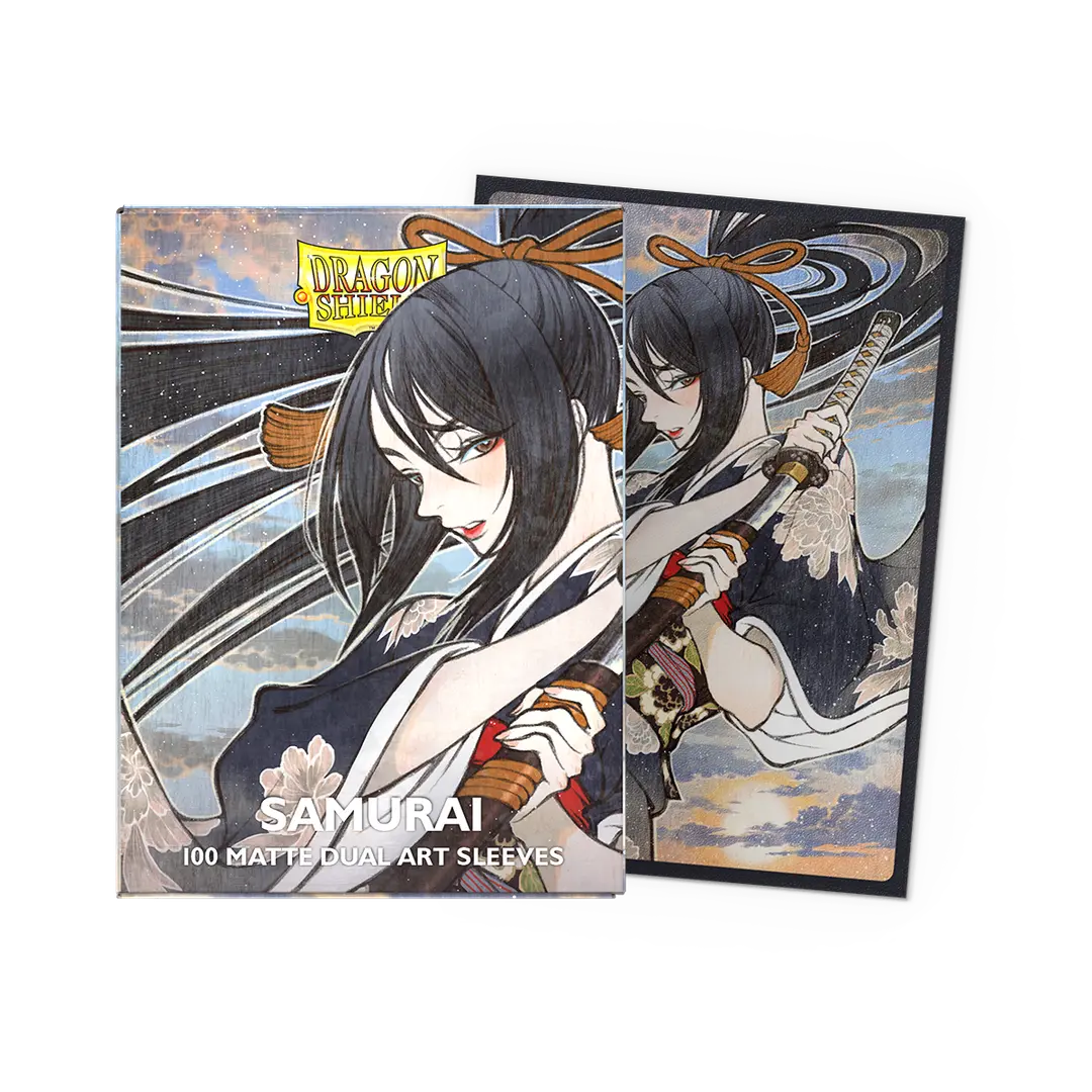 Dragon Shield - 100 Art Sleeves - Mana Hatanaka & Yumeko - Samurai - Standard Size