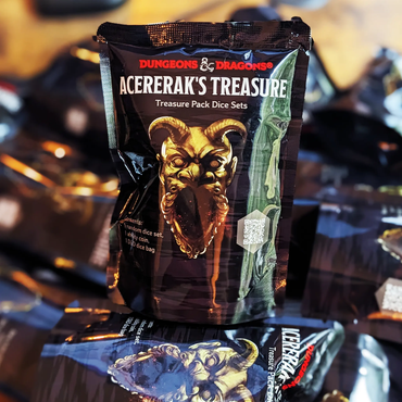 Sirius Dice - D&D Acererak’s Treasure Crystal Edition Dice Set