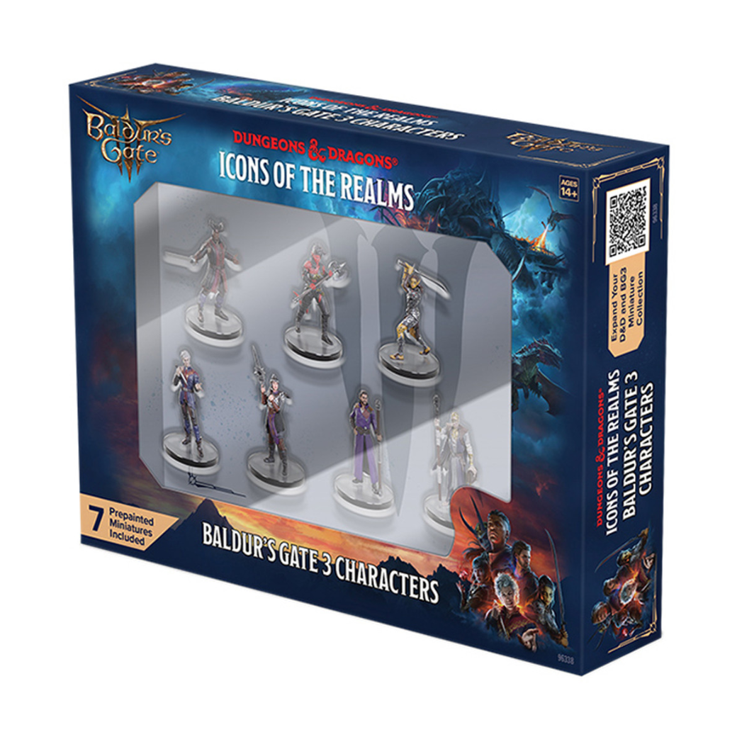 [Preorder] Wizkids - D&D - Icons of the Realms - Adventures from Baldur's Gate 3 Characters Box Set