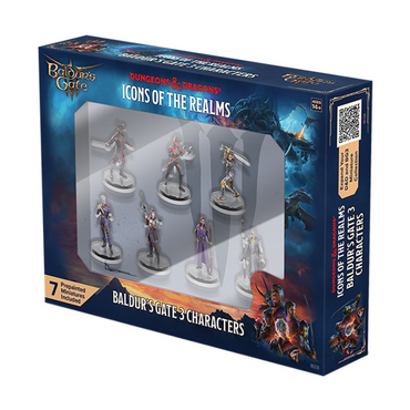 [Preorder] Wizkids - D&D - Icons of the Realms - Adventures from Baldur's Gate 3 Characters Box Set