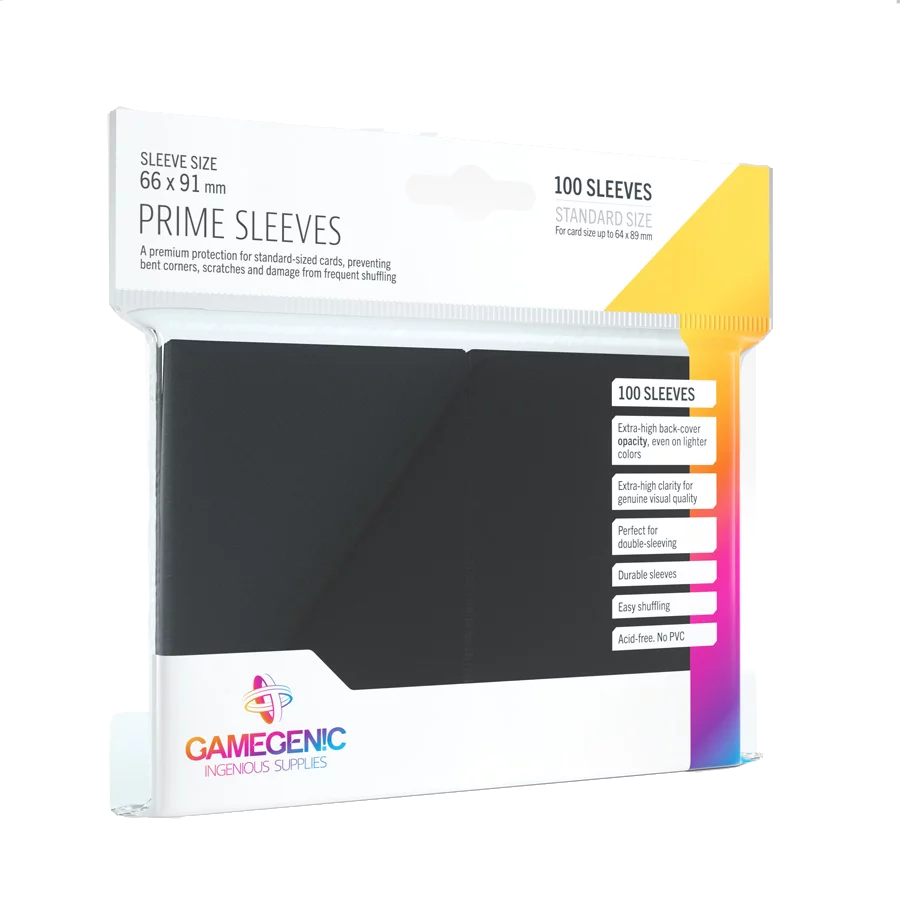 Gamegenic - Prime Sleeves - Black