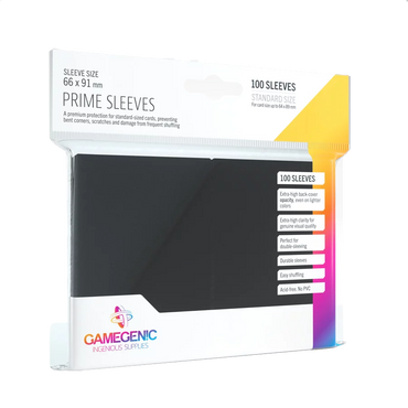 Gamegenic - Prime Sleeves - Black