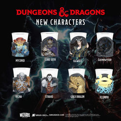 Sirius Dice - D&D Mini Dice Cups Series 2