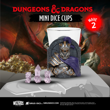 Sirius Dice - D&D Mini Dice Cups Series 2