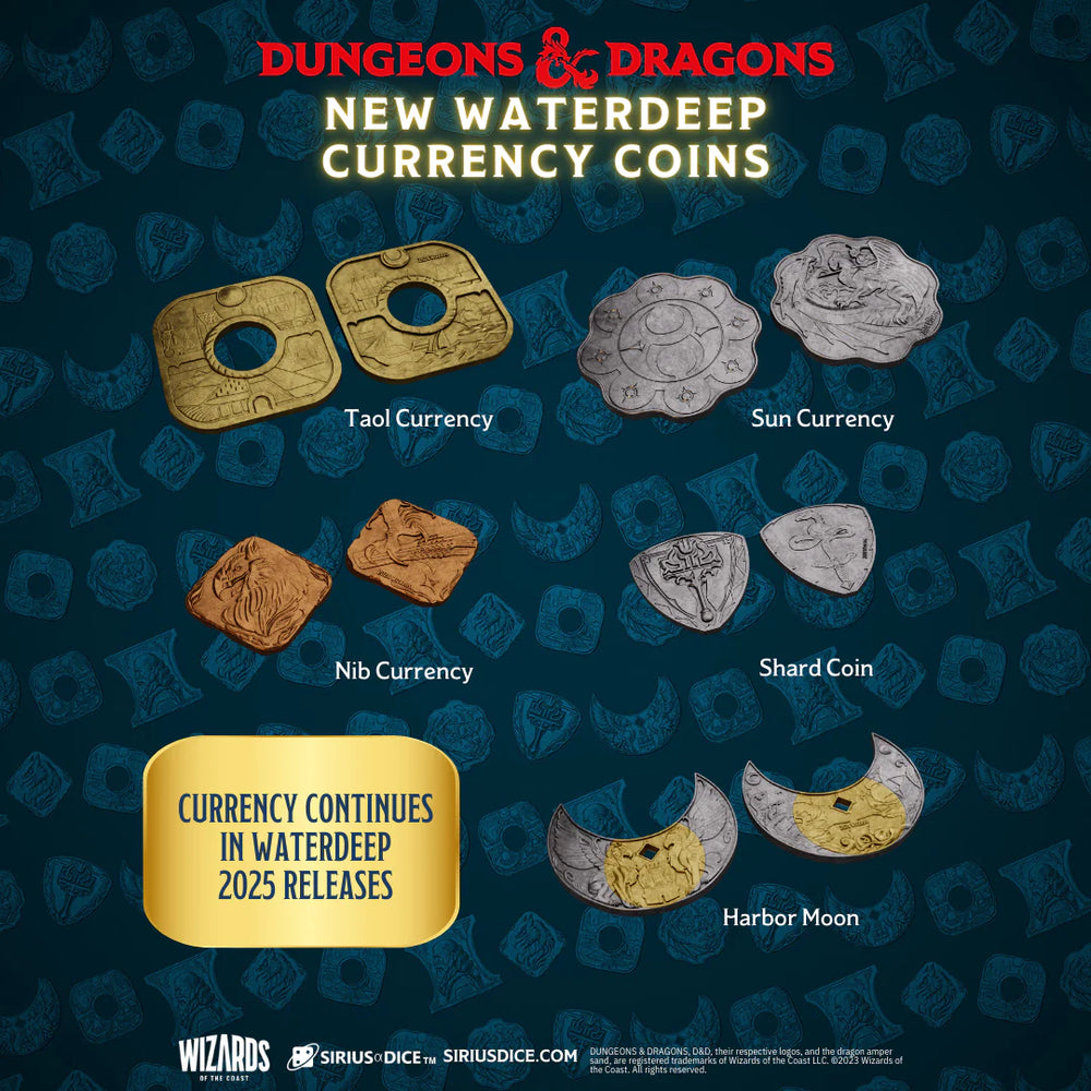 Sirius Dice - D&D Xanathar's Treasure Pack: Waterdeep Collection