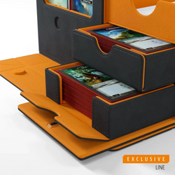 Gamegenic - Cards' Lair 400+ Convertible - Exclusive (Black-Orange)