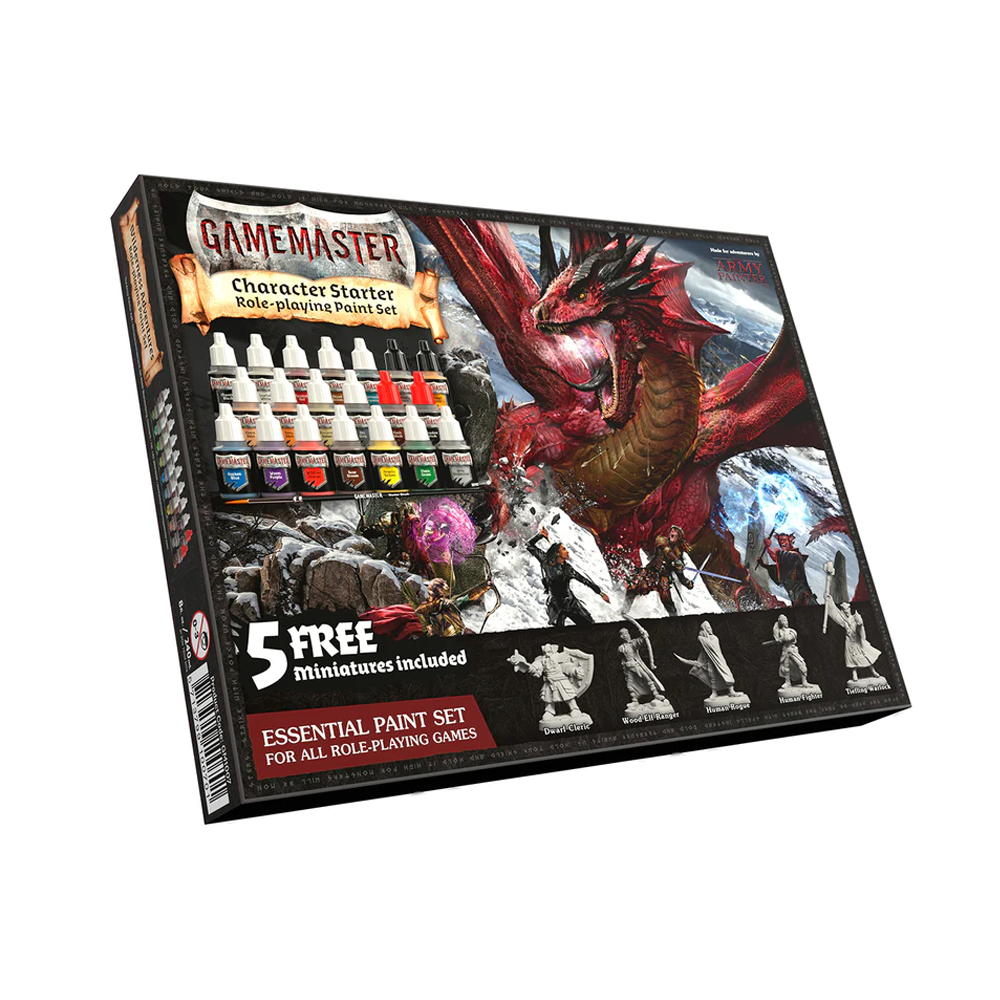 [The Army Painter] Gamemaster - Character Starter Role-Playing Paint Set