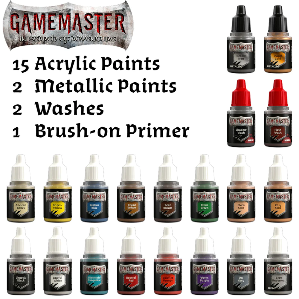 [The Army Painter] Gamemaster - Character Starter Role-Playing Paint Set