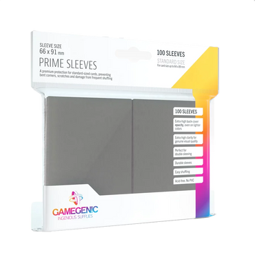 Gamegenic - Prime Sleeves - Grey