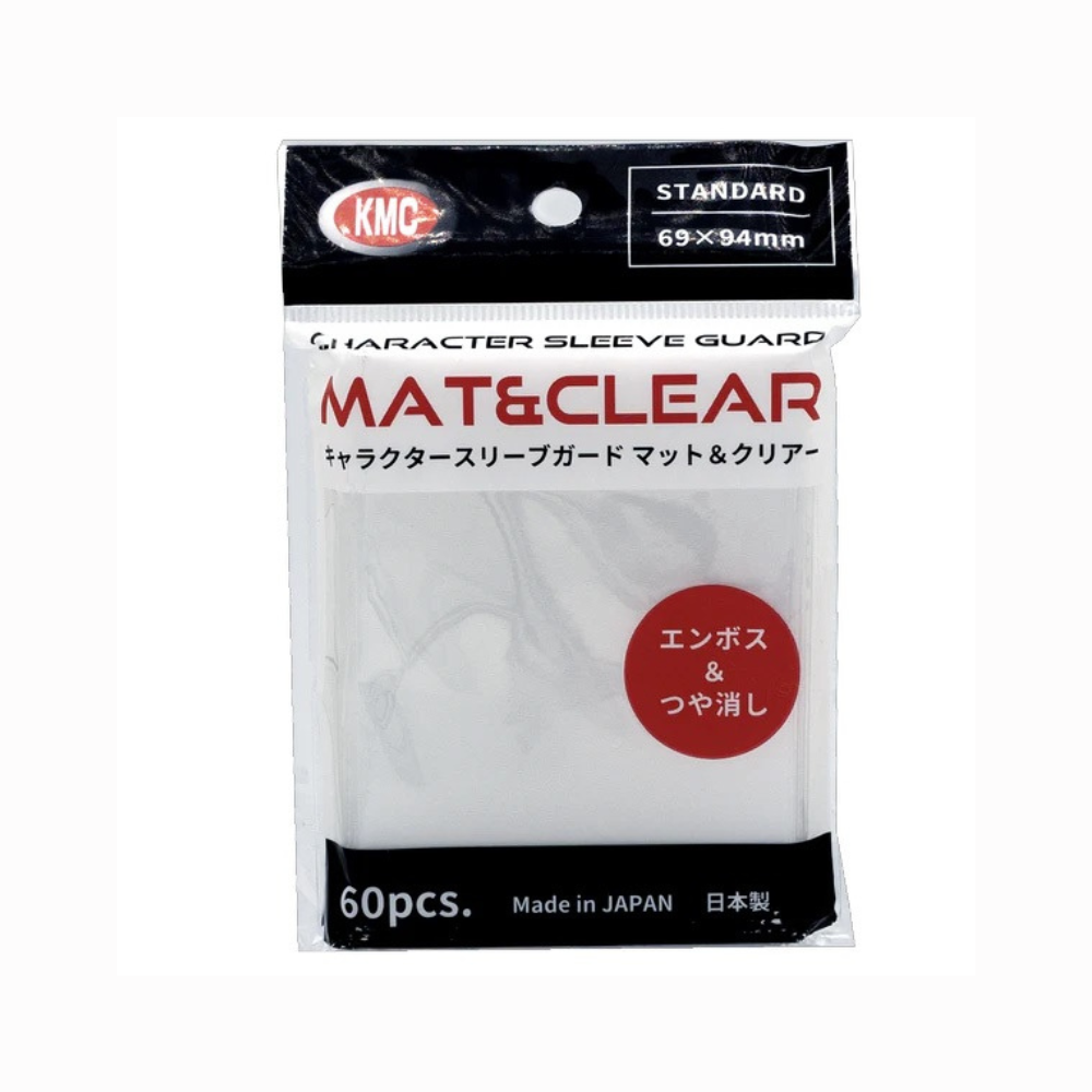 KMC - Character Sleeves Guard - Matte & Clear (New Package)