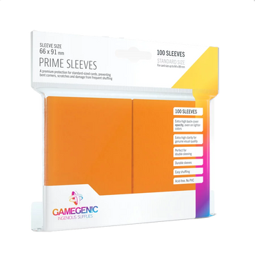 Gamegenic - Prime Sleeves - Orange