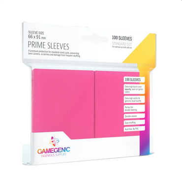 Gamegenic - Prime Sleeves - Pink