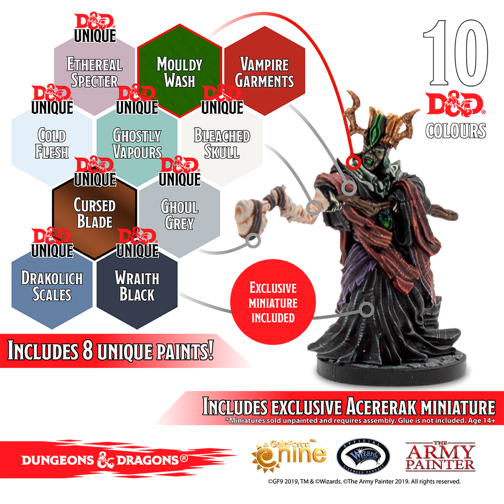 [The Army Painter] D&D Undead Paint Set