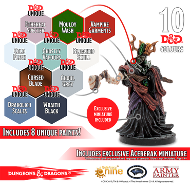 [The Army Painter] D&D Undead Paint Set