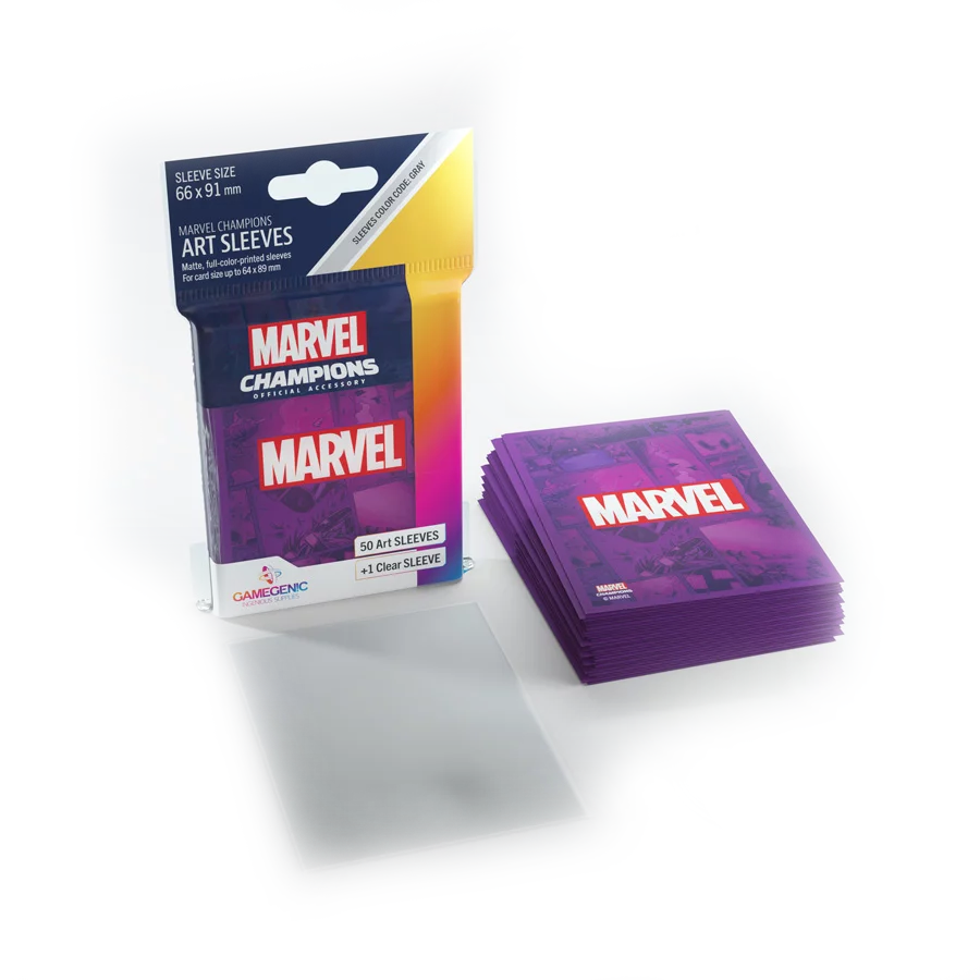 Gamegenic - Marvel Champions Art Sleeves - Purple
